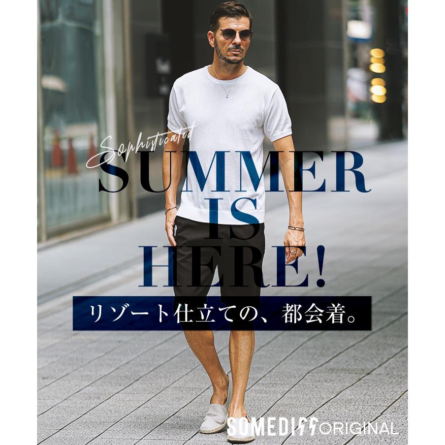 SOMEDIFF（サムディフ） 接触冷感 ハーフパンツ メンズ 冷感 ショート