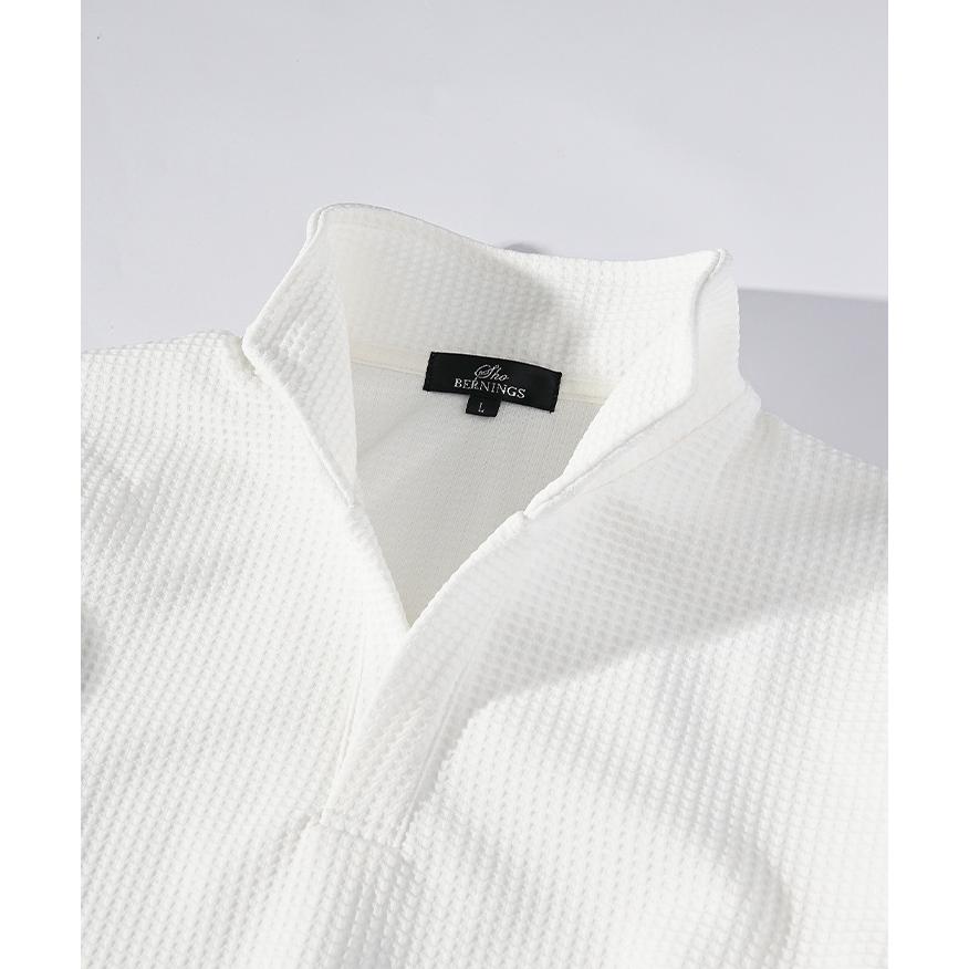 joker 7分袖 ポロシャツ メンズ イタリアンカラー シャツ イタリアン