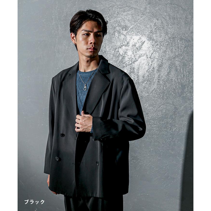 BLACK by VANQUISH ダブルジャケット メンズ スーツ ダブル BLACK by VANQUISH ダブルジャケット メンズ スーツ ダブル