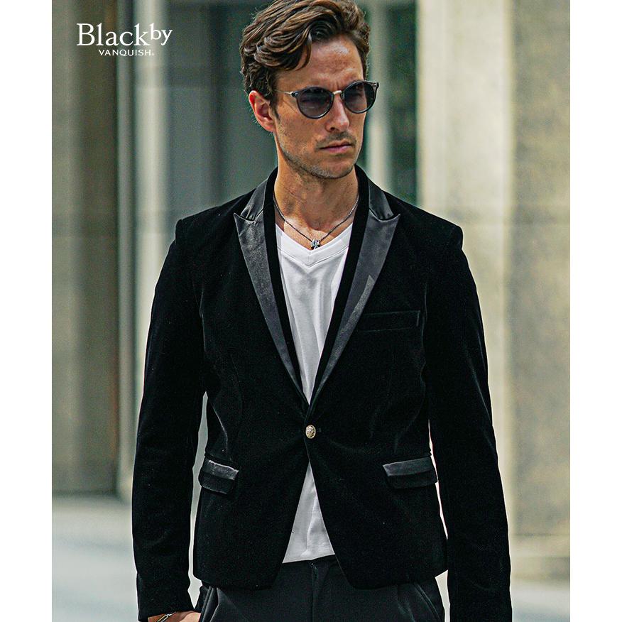 BLACK by VANQUISH（ブラックバイバンキッシュ） テーラードジャケット