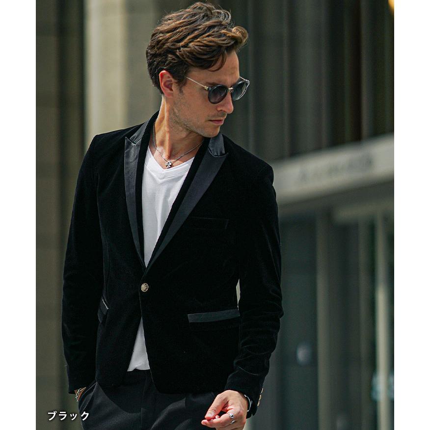 BLACK by VANQUISH（ブラックバイバンキッシュ） テーラードジャケット