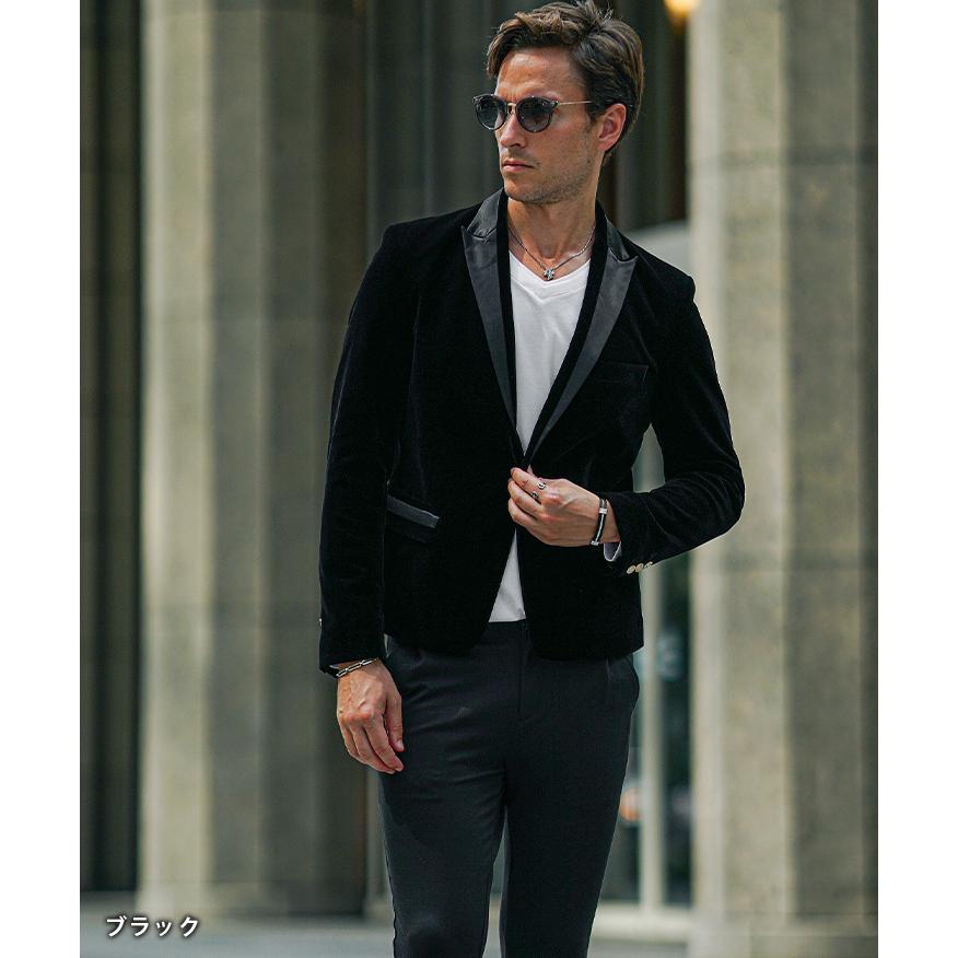 BLACK by VANQUISH（ブラックバイバンキッシュ） テーラードジャケット