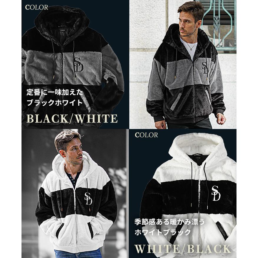 SOMEDIFF（サムディフ） アウター メンズ ブランド ファー ブルゾン