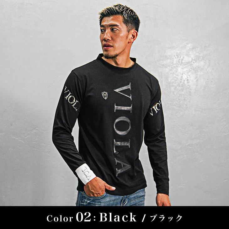 VIOLA rumore（ヴィオラ ルモーレ） ヴィオラ 長袖Tシャツ メンズ ロゴ