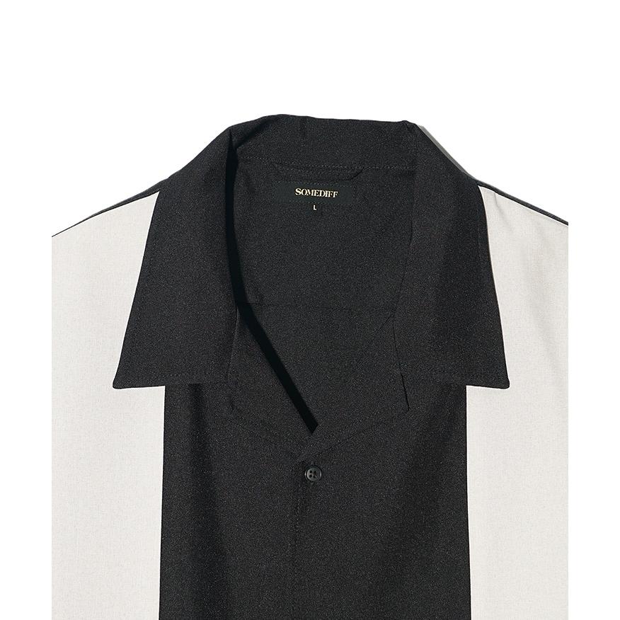 SOMEDIFF（サムディフ） オープンカラーシャツ メンズ 半袖 キューバ