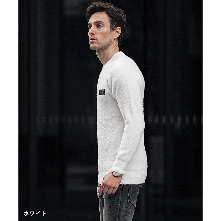 BLACK by VANQUISH（ブラックバイバンキッシュ） クルーネック ニット