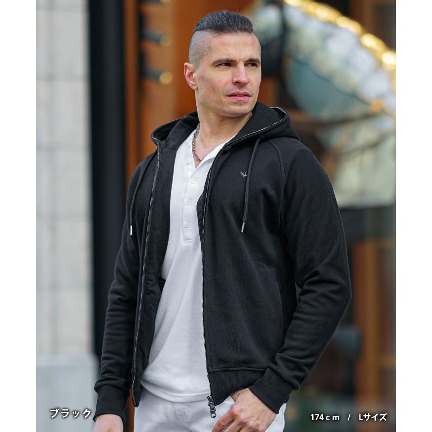 1PIU1UGUALE3 RELAX ウノピュウノウグァーレトレ ジップパーカー