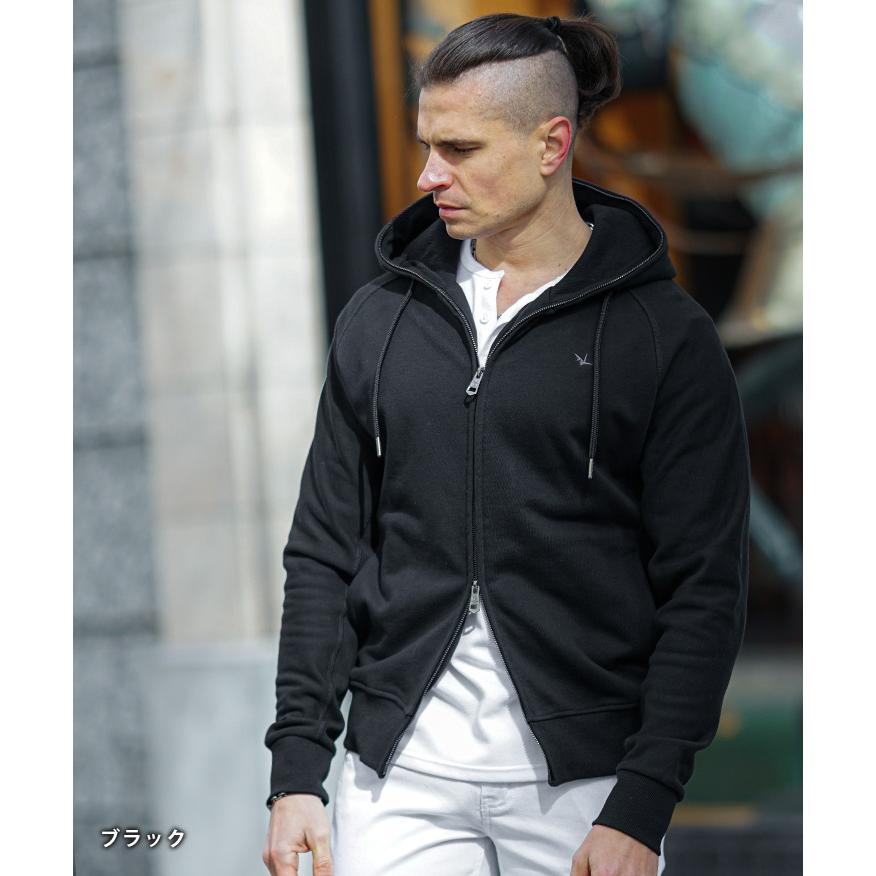 1PIU1UGUALE3 RELAX ウノピュウノウグァーレトレ ジップパーカー