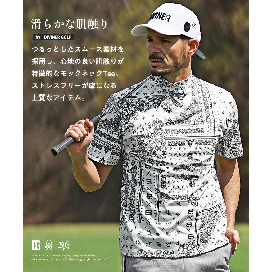 FR2 Babbits Country Club バンダナ柄 ゴルフモックネック FR2GOLFエフアールツーゴルフ ラビッツカントリークラブ モックネック