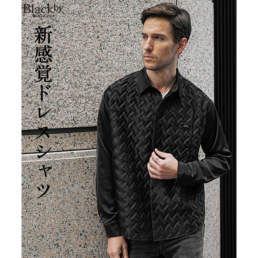 BLACK by VANQUISH（ブラックバイバンキッシュ） シャツ メンズ 長袖