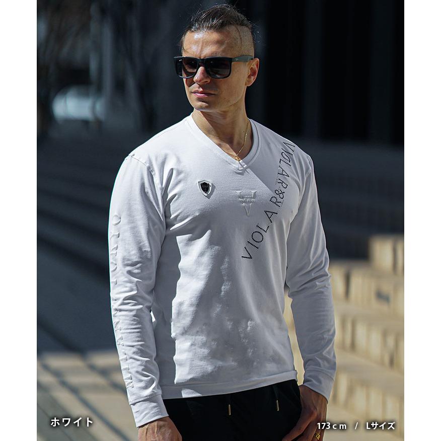 VIOLA rumore（ヴィオラ ルモーレ） Tシャツ メンズ 長袖 長袖Tシャツ