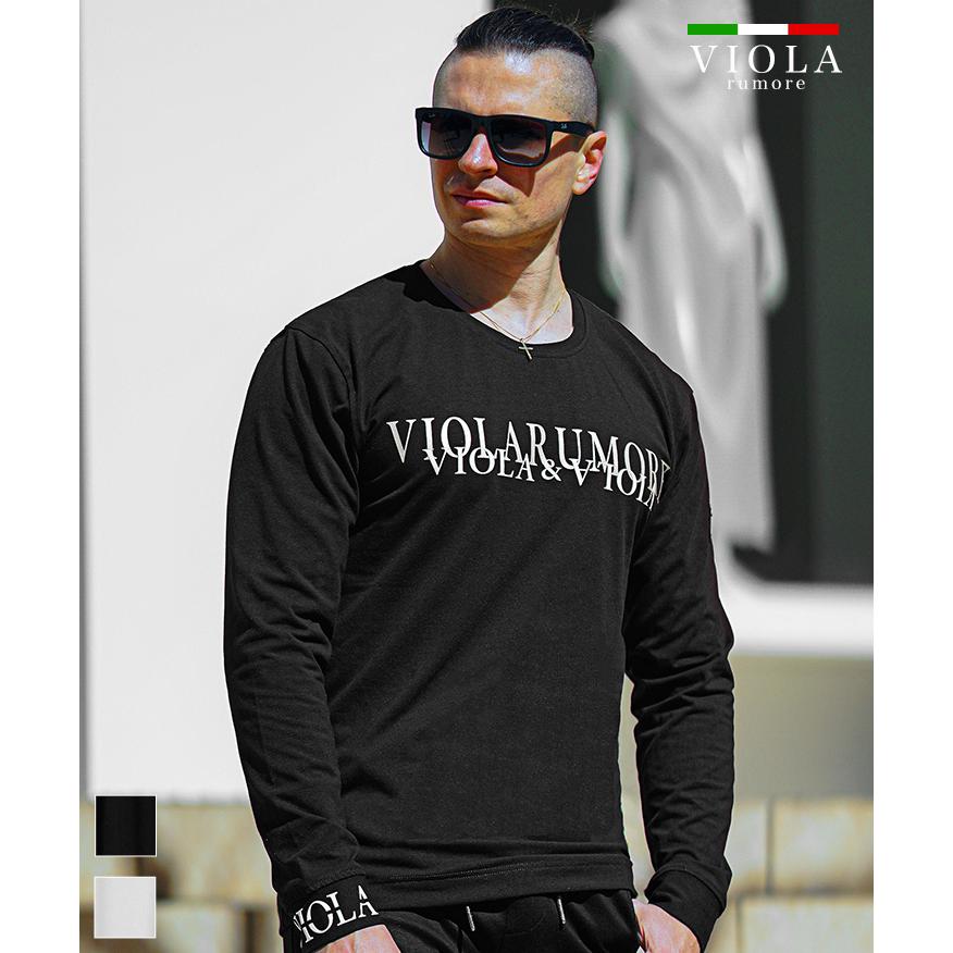 VIOLA rumore（ヴィオラ ルモーレ） Tシャツ メンズ 長袖 長袖Tシャツ