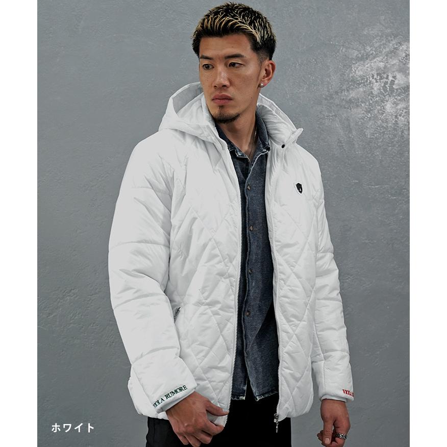 VIOLA rumore ヴィオラ 中綿ジャケット メンズ フード アウター