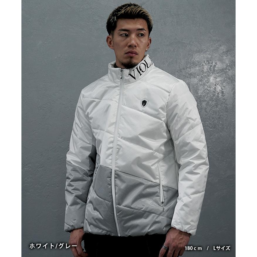 【新品未使用】ヴィオラルモーレ　総柄セットアップ　VIOLA rumore 白 VIOLA コート ジャケット 「VIOLA rumore/ヴィオラ ルモーレ