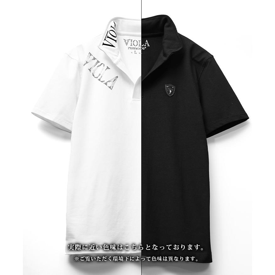VIOLA rumore（ヴィオラ ルモーレ） ヴィオラ ポロシャツ メンズ 半袖