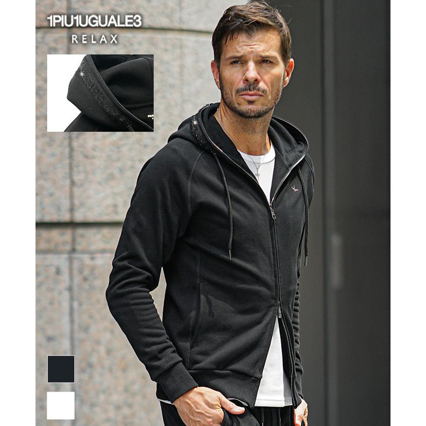 1PIU1UGUALE3 RELAX ウノピュウノウグァーレトレ リラックス パーカー