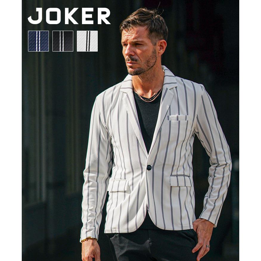 joker（ジョーカー） テーラードジャケット メンズ 春 長袖 ジャケット