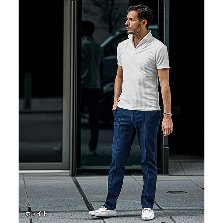 joker（ジョーカー） ポロシャツ メンズ 半袖 襟ワイヤー 薄手