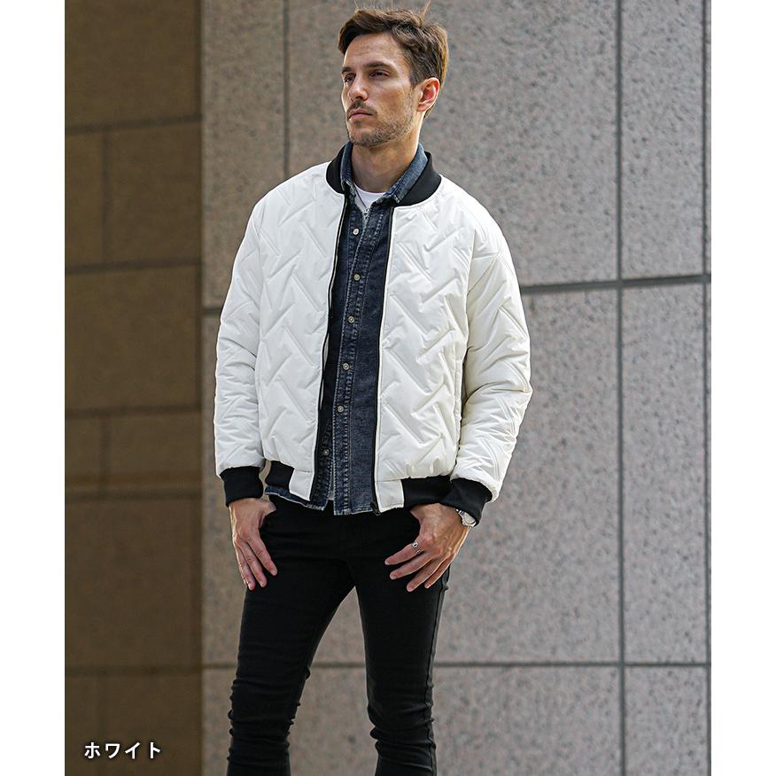 joker（ジョーカー） アウター メンズ コーデ 中綿ジャケット メンズ