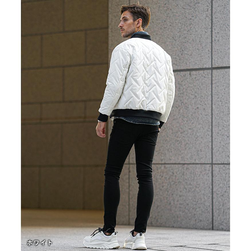 joker（ジョーカー） アウター メンズ コーデ 中綿ジャケット メンズ