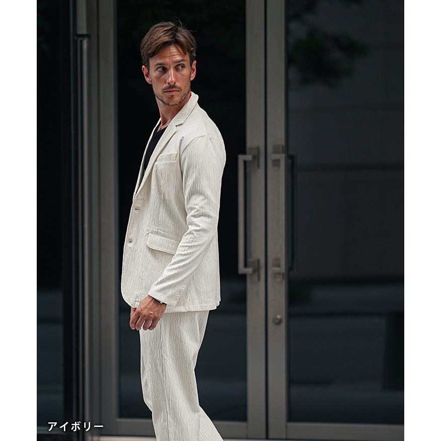 CLEL】テーラードジャケット アイボリーS ※イケメン着用 CLEL