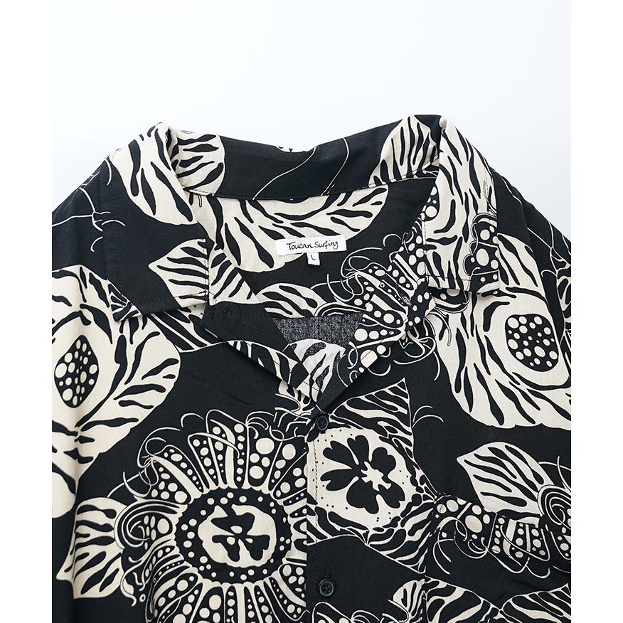 joker 柄シャツ メンズ 半袖 総柄 シャツ アロハシャツ