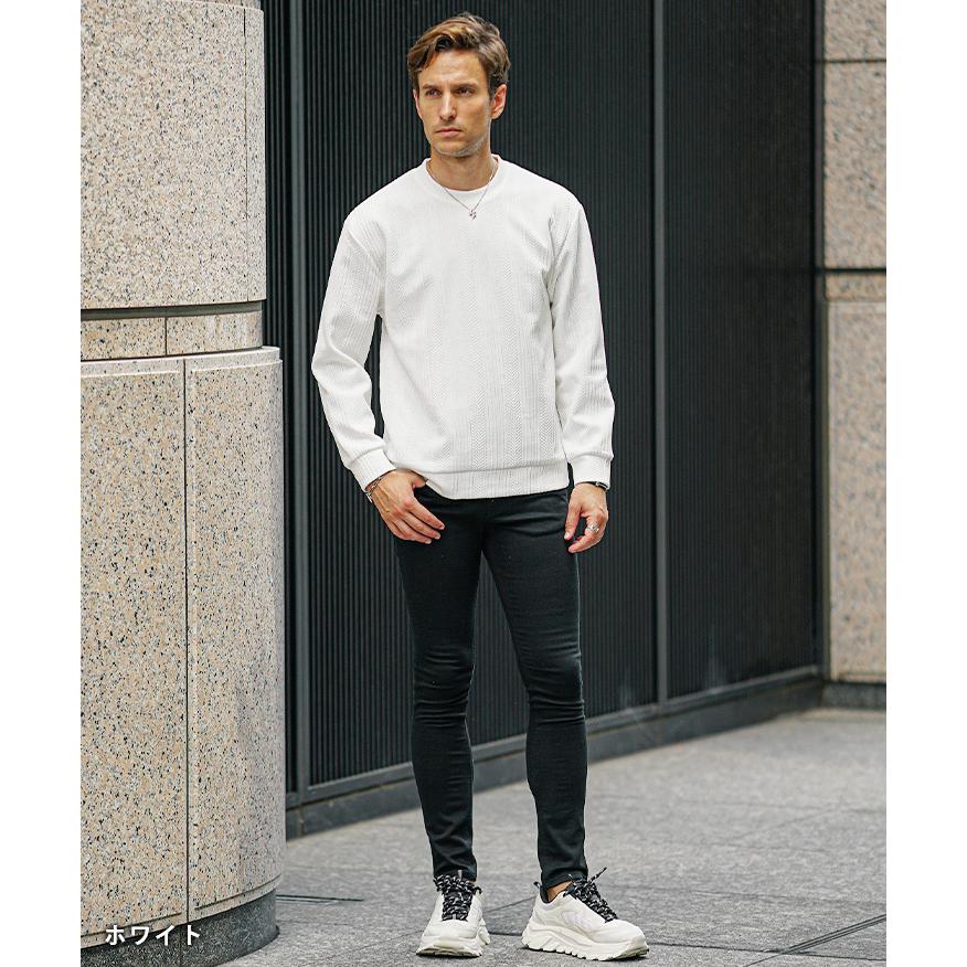    未使用 薄手トレーナー ビッグシルエット トレーナー メンズ tシャツ 軽ふわ 薄手 スウェット