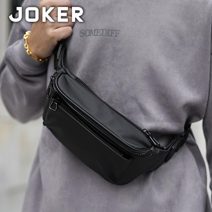 joker（ジョーカー） ボディバッグ メンズ PUレザー 斜め掛け カバン