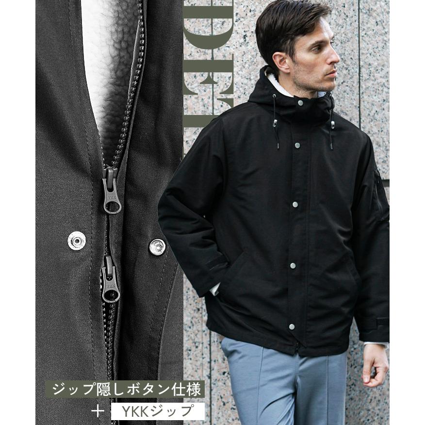 joker（ジョーカー） マウンテンパーカー メンズ 冬 ボア 着脱可能