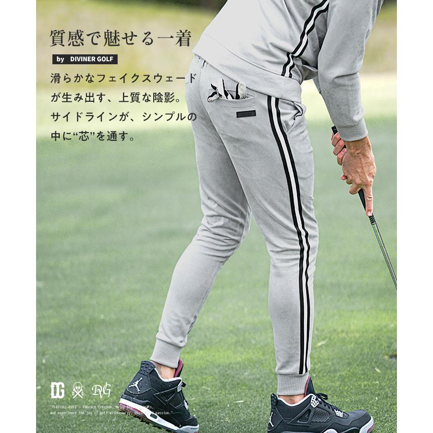 ゴルフパンツ Mサイズ 未使用タグ付き DIVINER GOLF（ディバイナー ゴルフ） ゴルフウェア メンズ ジョガー