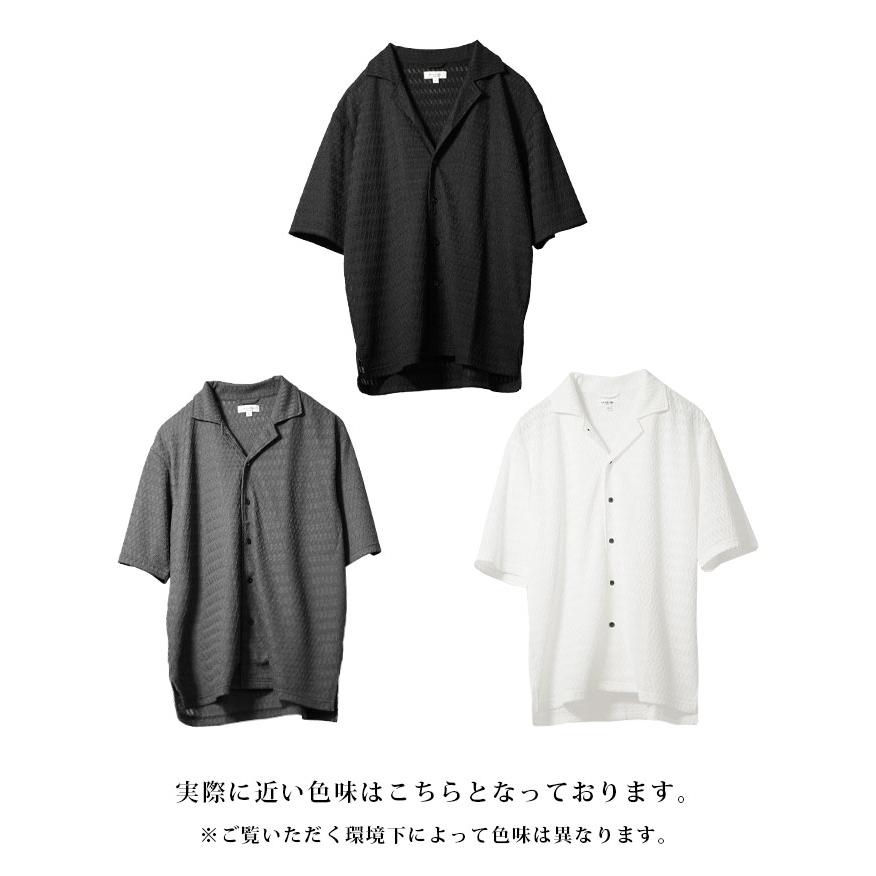 joker（ジョーカー） 半袖シャツ メンズ オープンカラー シャツ メンズ