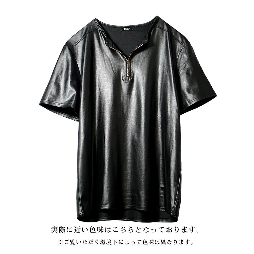 ゴルフィッカーズ　半袖　ハーフジップ　ブラック　XL joker（ジョーカー） Tシャツ メンズ ハーフジップ ストレッチ 半袖 夏