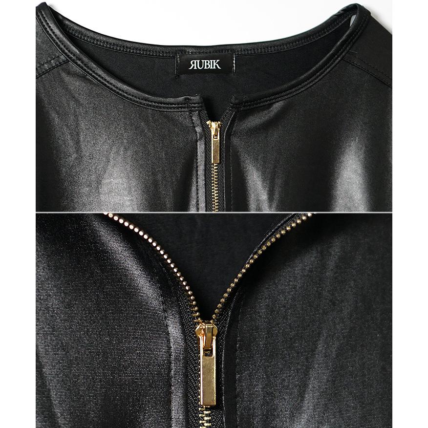 joker（ジョーカー） Tシャツ メンズ ハーフジップ ストレッチ 半袖 夏