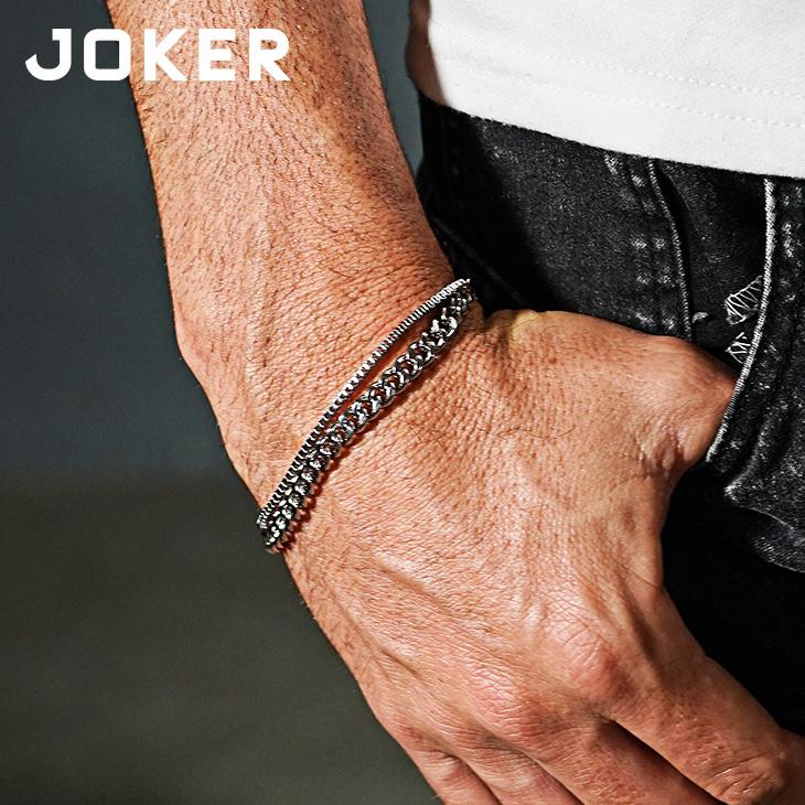 joker（ジョーカー） ブレスレット メンズ 金属アレルギー対応