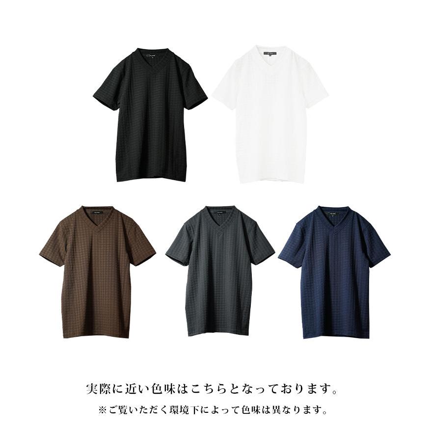 joker（ジョーカー） Tシャツ メンズ 半袖 Vネック 総柄 ブランド 半袖