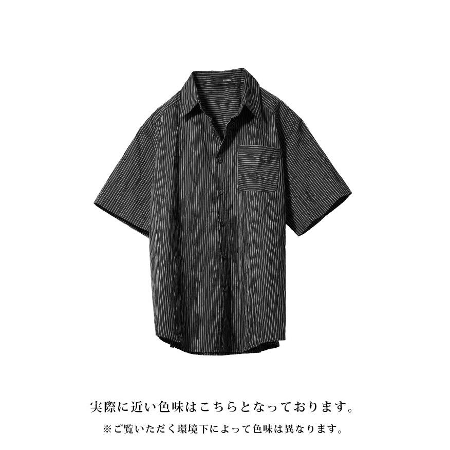 joker（ジョーカー） シャツ メンズ 半袖 ストライプ 夏 レギュラー