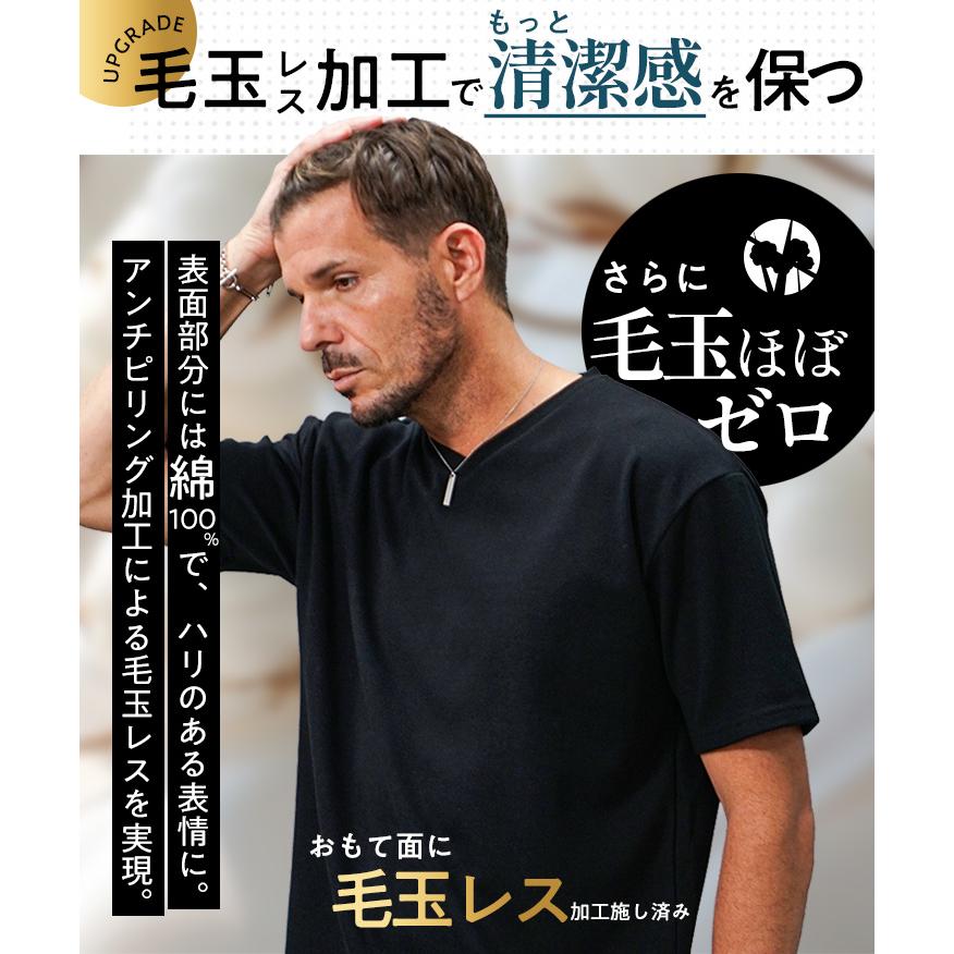 SOMEDIFF（サムディフ） Tシャツ メンズ ビッグシルエット 半袖 毛玉