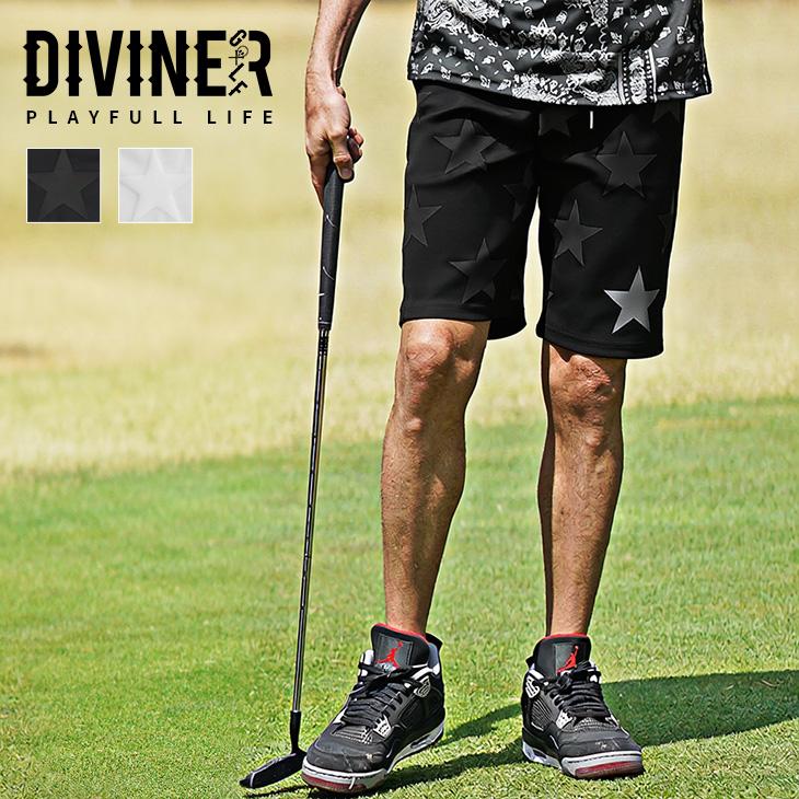 DIVINER GOLF（ディバイナー ゴルフ） ハーフパンツ メンズ ゴルフ