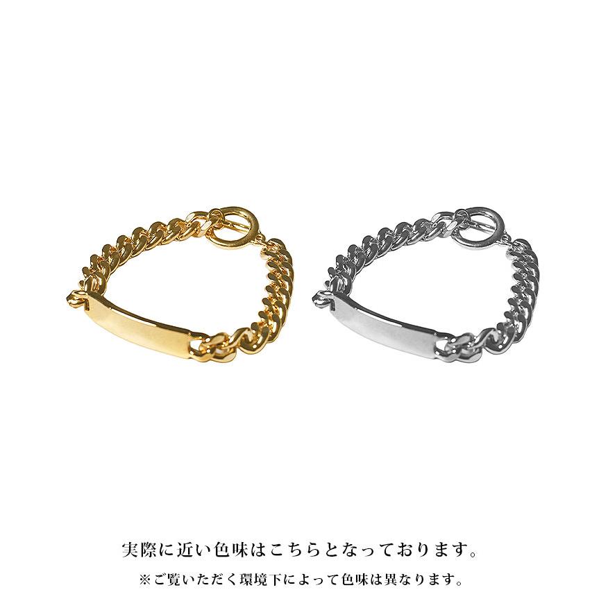 joker（ジョーカー） ブレスレット メンズ 喜平チェーン プレート