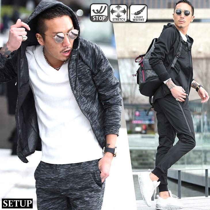 セットアップ メンズ パーカー ジョガーパンツ マウンテンパーカー ジップパーカー マンパ マンパー ジャージ ジョガー パンツ 細身 送料無料 夏 夏服 夏物 Joker By Evergreen 通販 Paypayモール