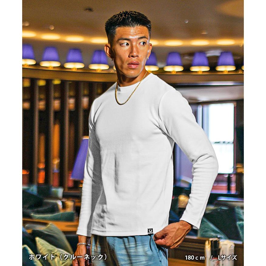 SOMEDIFF（サムディフ） ロンT メンズ 厚手 Tシャツ 長袖tシャツ V