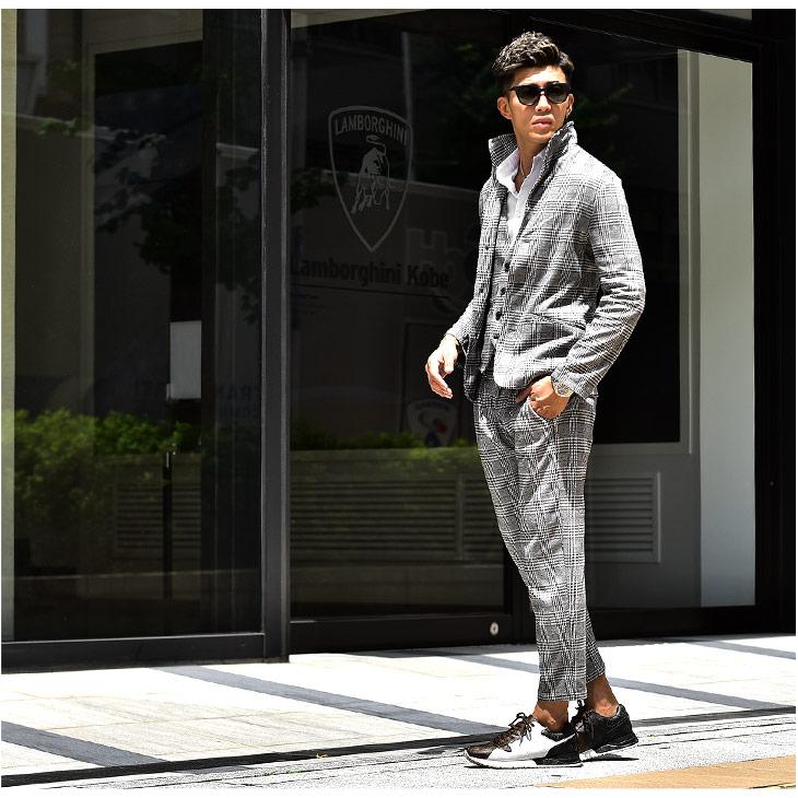 スーツ メンズ セットアップ ジャケット ボトムス ジレ カジュアル 3点