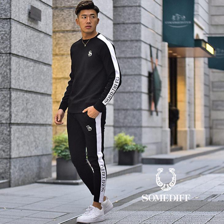 セットアップ メンズ 春春 トップス 春 春服 春物 春春 スウェット スウェットセットアップ 上下 ジャージ 長袖 トレーナー ジョガーパンツ スウェットパンツ Joker By Evergreen 通販 Paypayモール