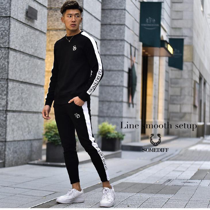 セットアップ メンズ 春春 トップス 春 春服 春物 春春 スウェット スウェットセットアップ 上下 ジャージ 長袖 トレーナー ジョガーパンツ スウェットパンツ Joker By Evergreen 通販 Paypayモール