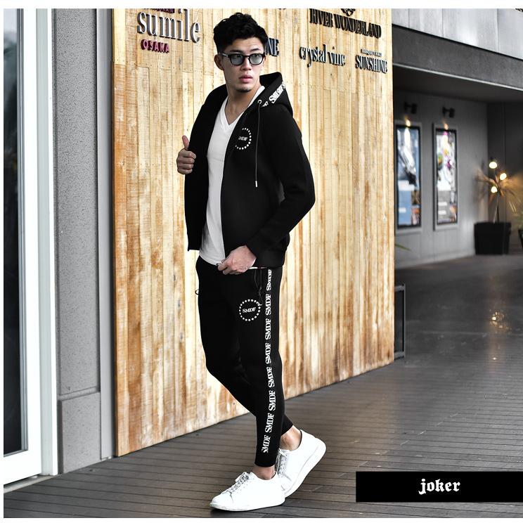 レーナーは セットアップ ホワイト 春 春服 春物 Somediff サムディフ Joker By Evergreen 通販 Paypayモール メンズ ブランド ジャージ パーカー ジョガーパンツ 上下セット シンプル ライン 黒 ブラック 白 はラグジュ Thebestboba Com