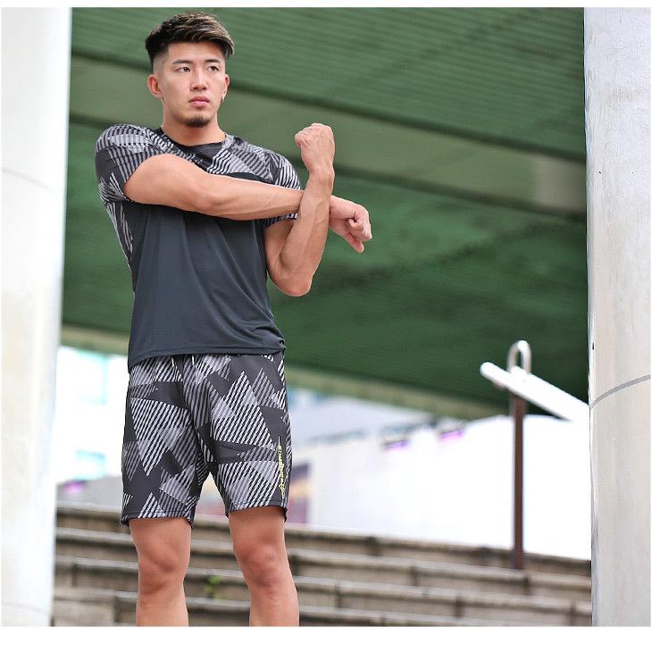 人気定番 セットアップ メンズ 上下 セット 筋トレ 半袖 Tシャツ スポーツ ブランド メンズ春 おしゃれ マッチョ ジムウェア トレーニングウェア ワークアウト Riosmauricio Com