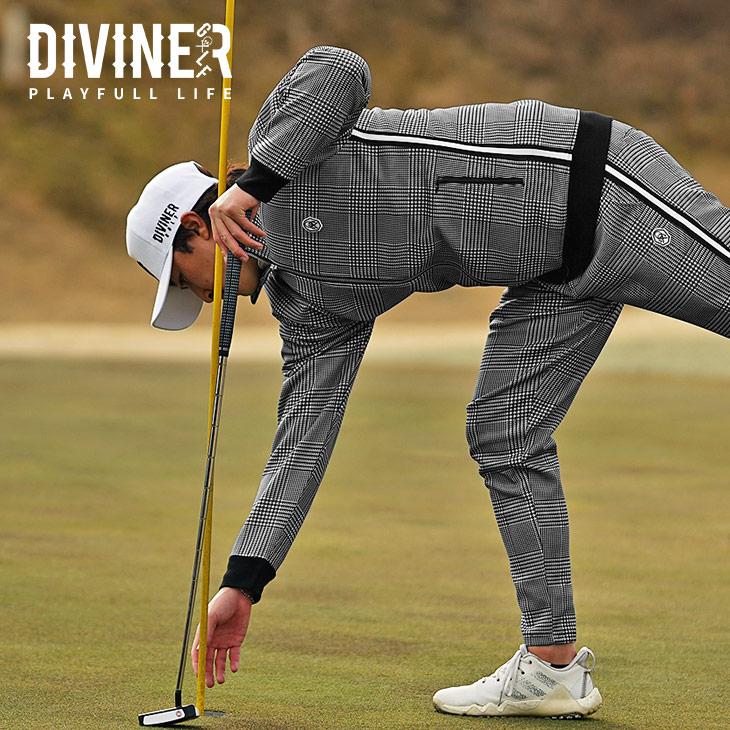 DIVINER GOLF ゴルフウェア メンズ セットアップ 上下 上下 DIVINER GOLF ゴルフウェア メンズ セットアップ 上下 上下