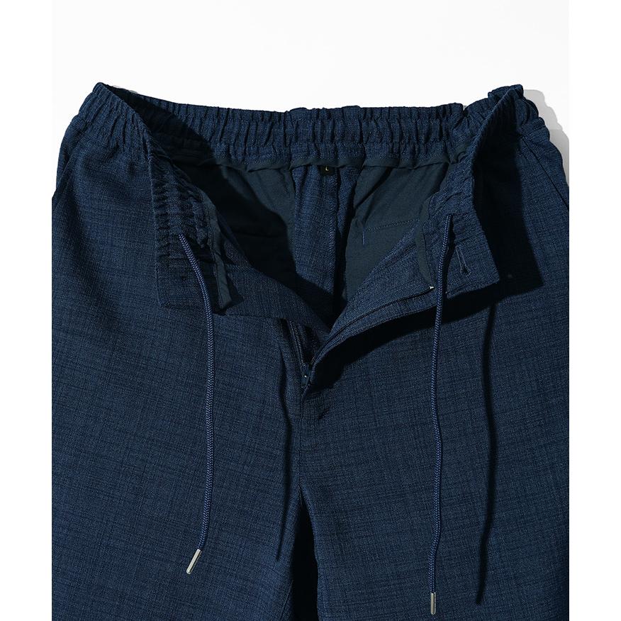 joker リネンライク セットアップ メンズ ノーカラージャケット