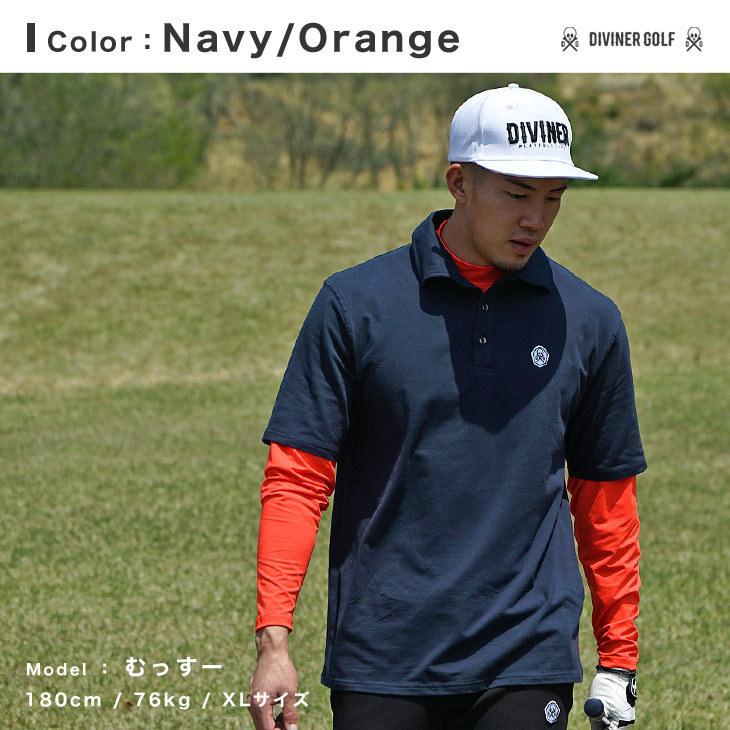 Diviner Golf ゴルフウェア メンズ ポロシャツ 半袖ポロ モックネック インナー 夏用 おしゃれ 大きいサイズ 夏 夏服 夏物 半袖 Joker By Evergreen 通販 Paypayモール