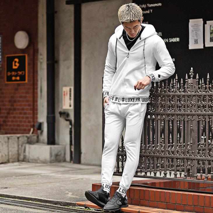 セットアップ メンズ ブランド ジョガーパンツ パーカー スウェット